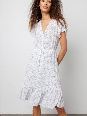 Rails Kiki Dress in White Wisteria